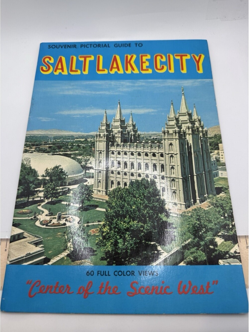 Souvenir Picture Book of Utah and Salt Lake City - 1970s travel booklet